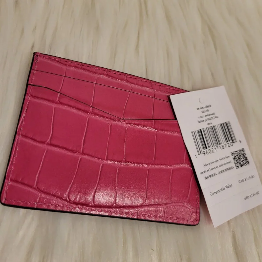 Kate Spade Pink Card Holder